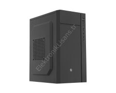 Frisby FC-2715B 500W 2xUSB 8cm Fan Siyah mATX Kasa