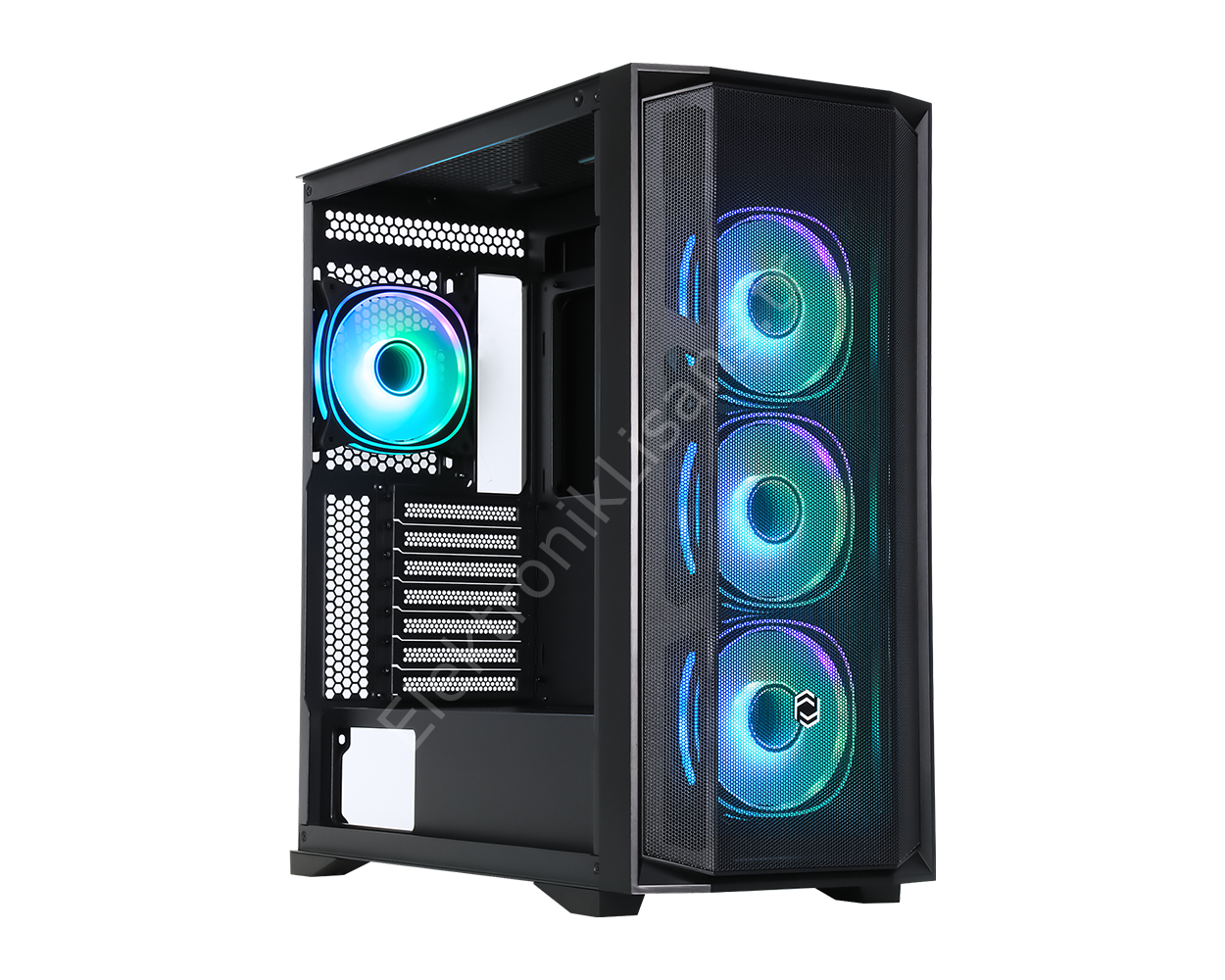 Frisby CX-500 750W 80+ Bronze USB3.0 4x12cm ARGB Fan Siyah ATX Kasa
