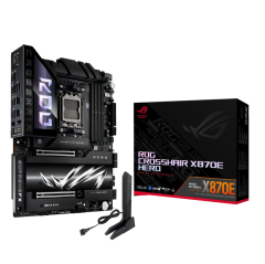 Asus Rog Crosshair X870E Hero AM5 DDR5 Ses Glan Hdmi/Usb Sata3 Usb3.2 Atx