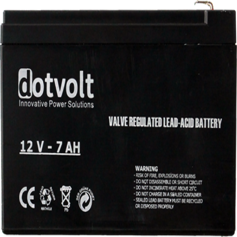 Dotvolt DT 12V 7Ah Kuru Tip Akü