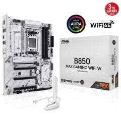 Asus B850 Max Gaming Wifi W AM5 DDR5 Ses Glan DP/HDMI SATA3 USB3.2 ATX
