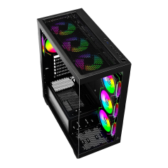 Gamebooster Falcon 750W 80+Bronze USB3.0 4x12cm ARGB Fan ATX Kasa (JBST-GBA750B)
