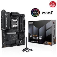 Asus Tuf Gaming B850-E WiFi AM5 DDR5 Ses Glan DP/HDMI Sata3 USB3.2 ATX