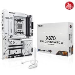 ASUS X870 Max Gaming Wifi7 W AM5 DDR5 SES GLAN HDMI/USB SATA3 USB3.2 ATX