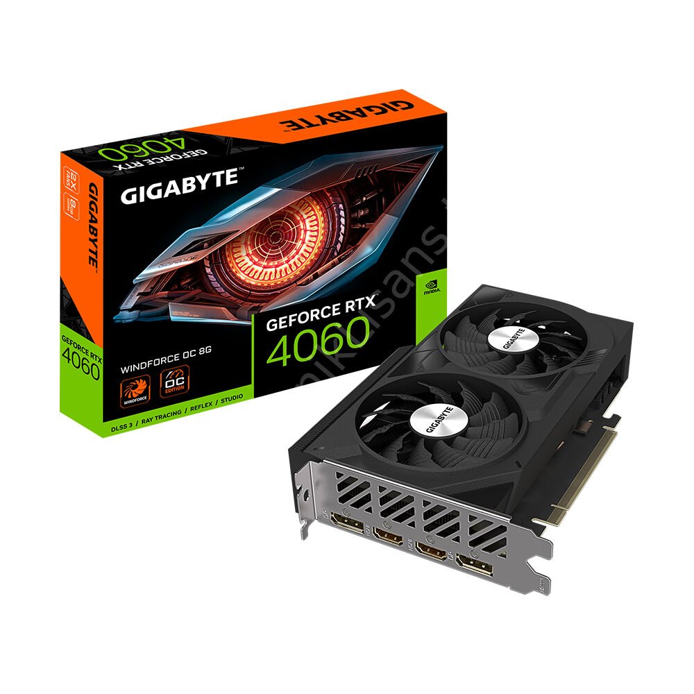 Gigabyte Rtx4060 8gb Gddr6 128bit 2xdp/2xHdmi