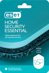 Eset Home Security Essential 5 Kullanıcı 2 Yıl Online Lisans