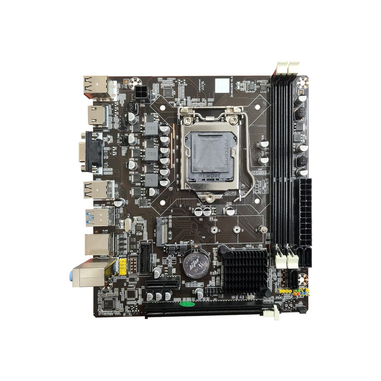 Turbox B75 (H61) 1155p DDR3 Ses GLAN HDMI/VGA SATA3 USB3.0 mATX