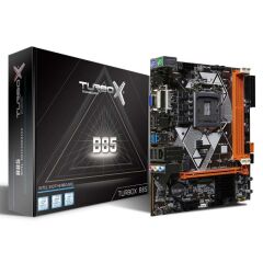 Turboks Workteam B85 (H81) 1150P DDR3 Ses LAN HDMI/DVI/VGA SATA3 USB3.0 mATX