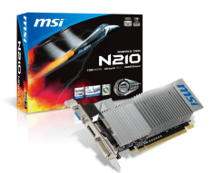Msı Gf210 1Gb Ddr3 64Bit Hdmi/Dvi/Vga (N210-1Gd3H/Lp)