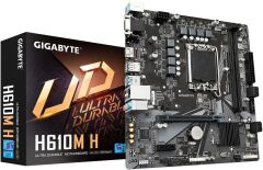 Gigabyte H610M-H V2 1700P DDR5 Ses GLAN HDMI/VGA SATA3 USB3.2 mATX