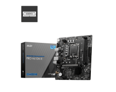 MSI Pro H610M-E 1700P DDR5 Ses GLAN HDMI/VGA SATA3 USB3.2 mATX