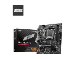 Msi Pro A620m-E Am5 Ddr5 Ses Glan Hdmi/Vga Sata3 Usb3.2 Matx