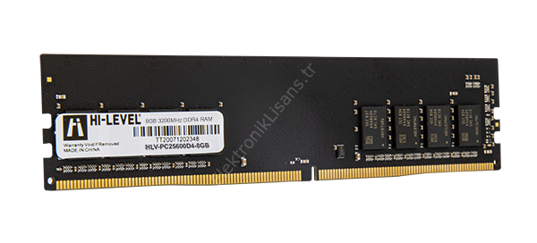 8 Gb Ddr4 3200mhz Hi-Level Cl22 1.2v (Hlv-Pc25600d4-8g)