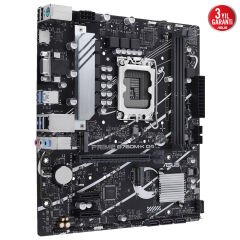 Asus Prime B760M-K-D4 1700P DDR4 Ses Glan HDMI/VGA Sata3 Usb3.2 Matx