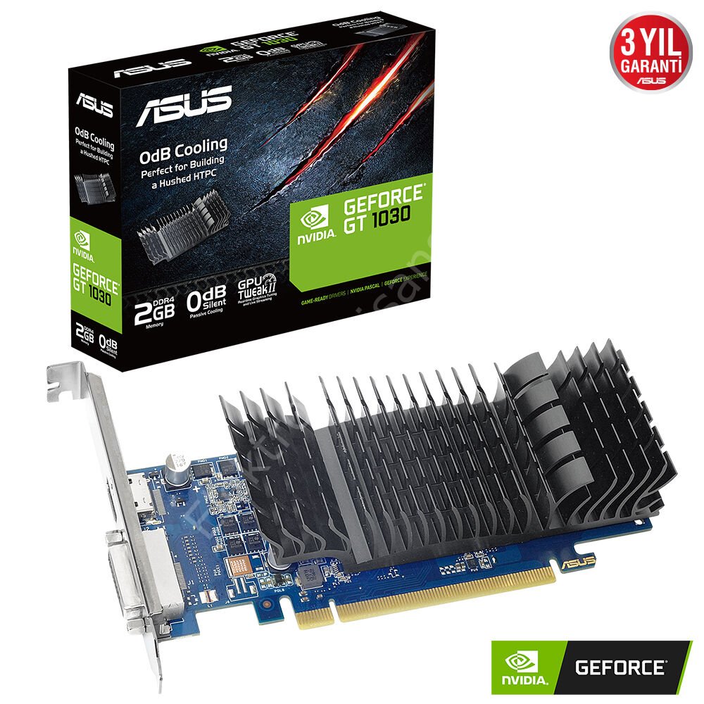 Asus Gt1030 2gb Ddr4 64bit Hdmi/dvi (gt1030-sl-2gd4-brk)