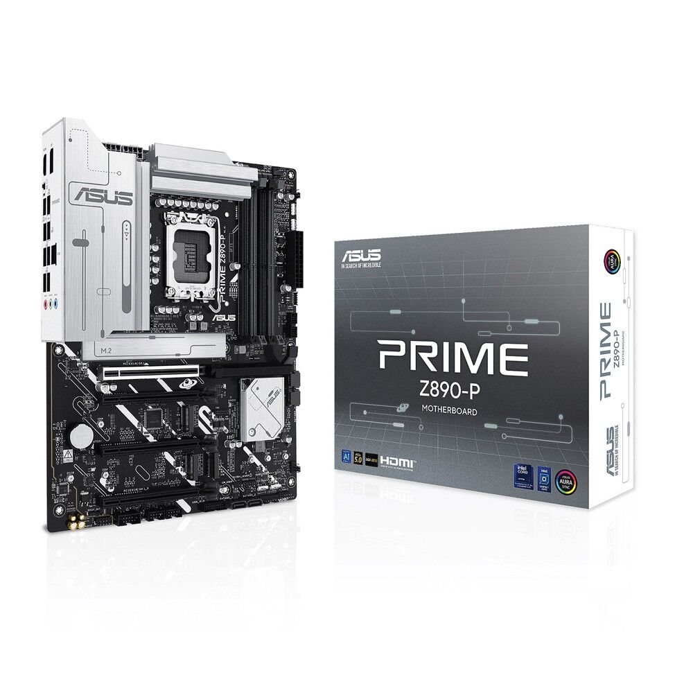 Asus Prime Z890-P 1851P DDR5 Ses Glan DP/HDMI/Type-C SATA3 USB3.2 ATX