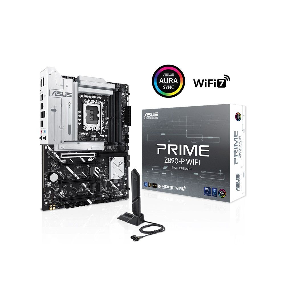 Asus Prime Z890-P Wifi 1851P DDR5 Ses Glan DP/HDMI/USB SATA3 USB3.2 ATX
