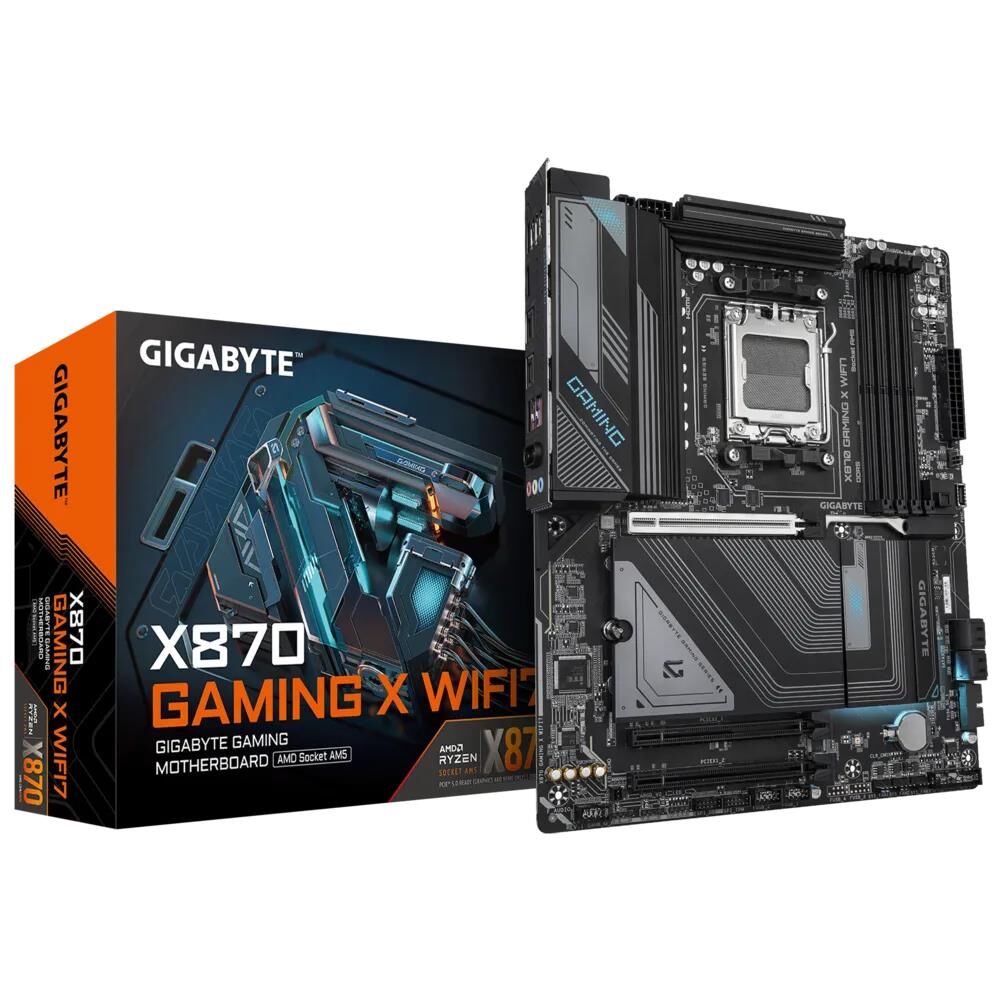 Gigabyte X870-GAM-X-Wifi7 AM5 DDR5 Ses Gılan HDMI/USB4 Sata3 USB3.2 Atx
