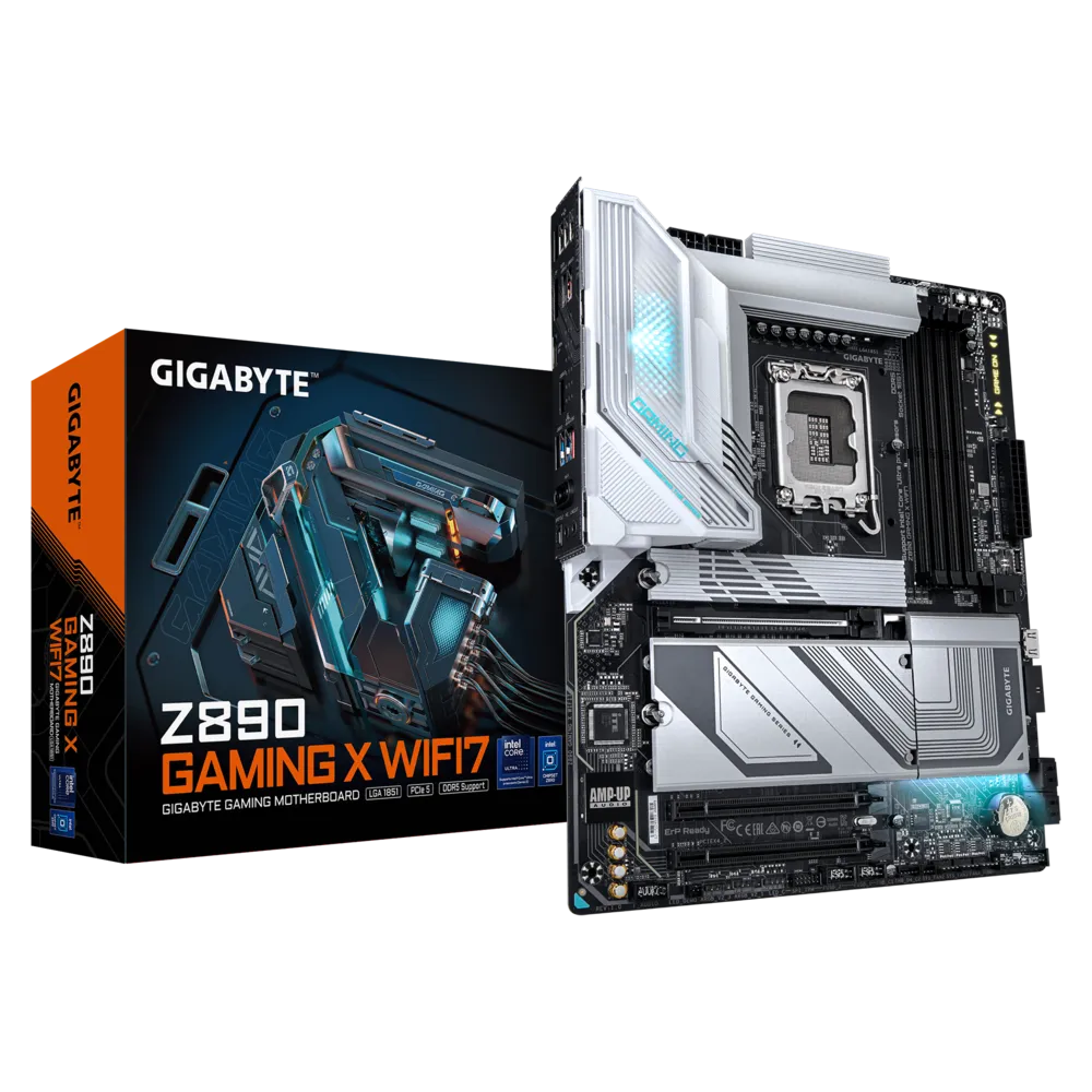 Gigabyte Z890-Gaming-X-Wifi7 1851P DDR5 Ses Glan DP/HDMI/USB4 SATA3 USB3.2 Atx