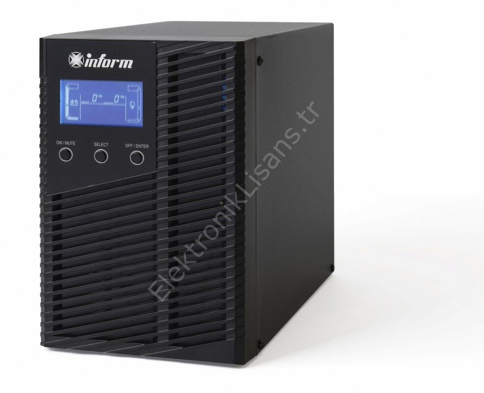 İnform Sinus Evo Lcd 1 Kva Online (2x7ah) 5-12 Dk (856011001005)