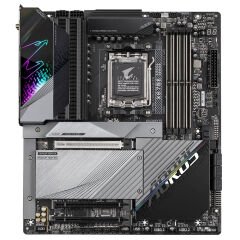 Gigabyte X670E-Aorus-Master AM5 DDR5 Ses GLAN DP/HDMI/USB SATA3 USB3.2 E-ATX