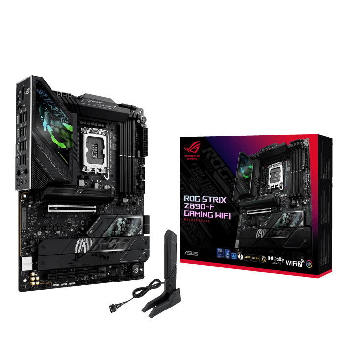 Asus Rog Strix Z890-F Gaming Wifi 1851P DDR5 Glan DP/HDMI/USB Sata3 Usb3.2 Atx