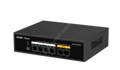 Ruijie Reyee RG-ES106F-P 6 Port 10/100 4xPoE 54W 2xFA-Uplink Yönetilemez Switch