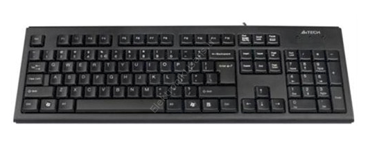 A4 Tech KR-92 Q USB Siyah Kablolu Klavye