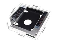 Codegen Codmax 2.5'' 9.5mm Notebook Optik Sata Hdd/ssd Disk Kutusu (cdg-hdc-095)