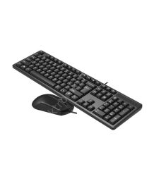 A4 Tech Kr-3330 Usb Multimedia Kablolu Q Klavye + Optik Mouse Set