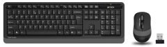 A4 Tech Fg1010 Usb Kablosuz Q Multimedia Klavye + Mouse Set Gri
