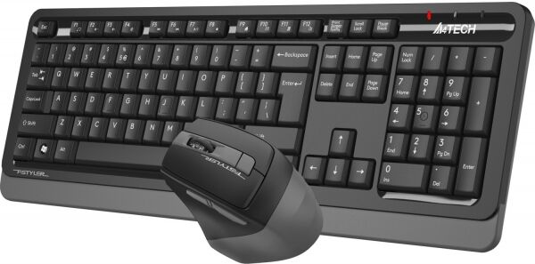 A4 Tech Fg1035 Usb Kablosuz Q Klavye + Mouse Set Gri