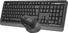 A4 Tech Fg1035 Usb Kablosuz Q Klavye + Mouse Set Gri