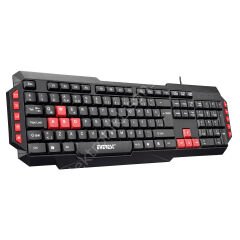 Everest Kb-g7 Armor Usb Multimedia Kablolu Q Klavye Siyah/kirmizi