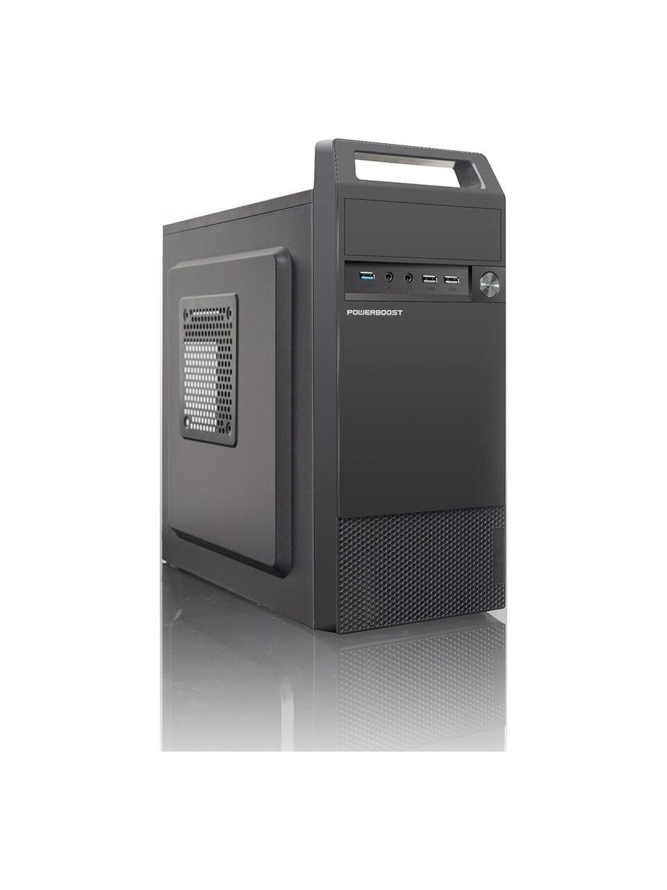 Powerboost VK-V02M 350W USB3.0 8cm Fan mATX Siyah Kasa (JBST-VKV02M)