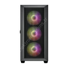 Fsp Cmt318 750w 80+ Usb3.0 4x12cm Rgb Fan Siyah E-Atx Kasa