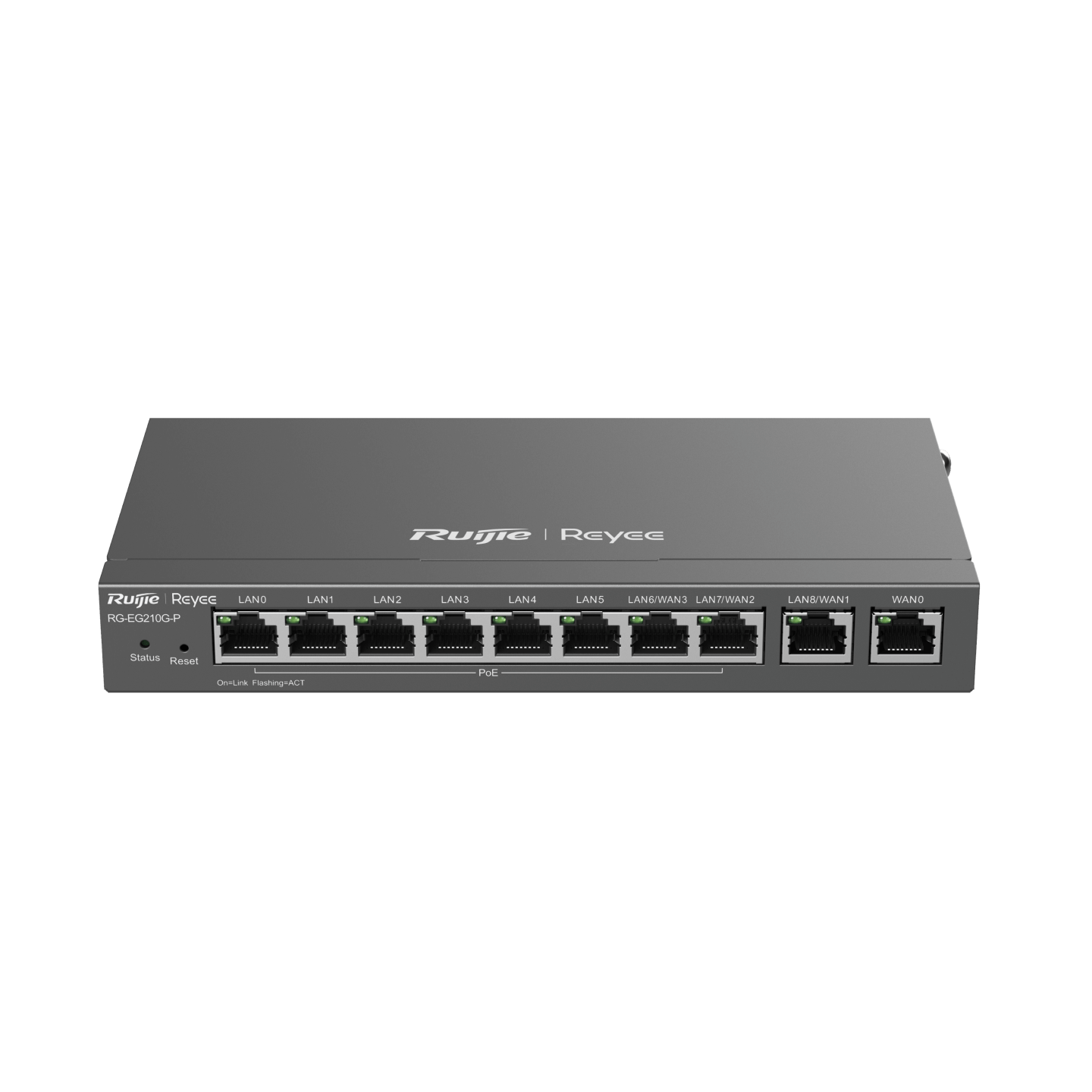 Ruijie Reyee RG-EG210G-P 10 Port 200 Kullanıcı Web Yönetilebilir Gateway/Router