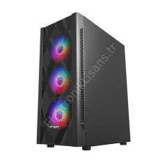 Fsp Cmt595al 850w 80+ Usb3.0 4x12cm Rgb Fan Siyah E-Atx Kasa