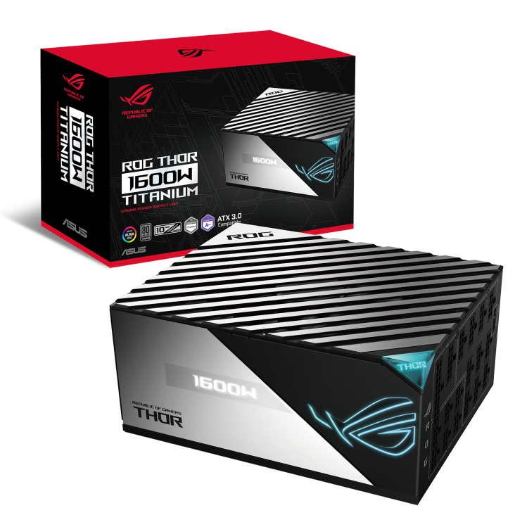 Asus Rog Thor 1600W 80+Titanium 135mm Fan Güç Kaynağı (ROG-THOR-1600T-Gaming)