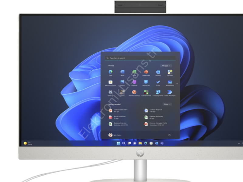 HP AiO ProOne 240 G10 A54THET i5-1335U 8GB 512GB SSD 23.8'' W11H Beyaz