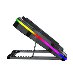 Classone Gt100 1xfan 2xusb 7xyukseklik 13''-17'' Gaming Notebook Sogutucu Siyah