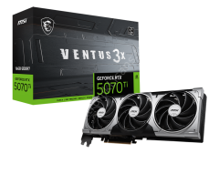 Msi Rtx5070 Ti 16Gb Gddr7 256Bit 3xDp/Hdmi (GeForce Rtx5070 Ti 16G Ventus 3x)