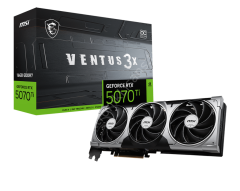 Msi Rtx5070-Ti 16Gb Gddr7 256Bit 3xDp/Hdmi (Rtx 5070 Ti 16G Ventus 3X Oc)