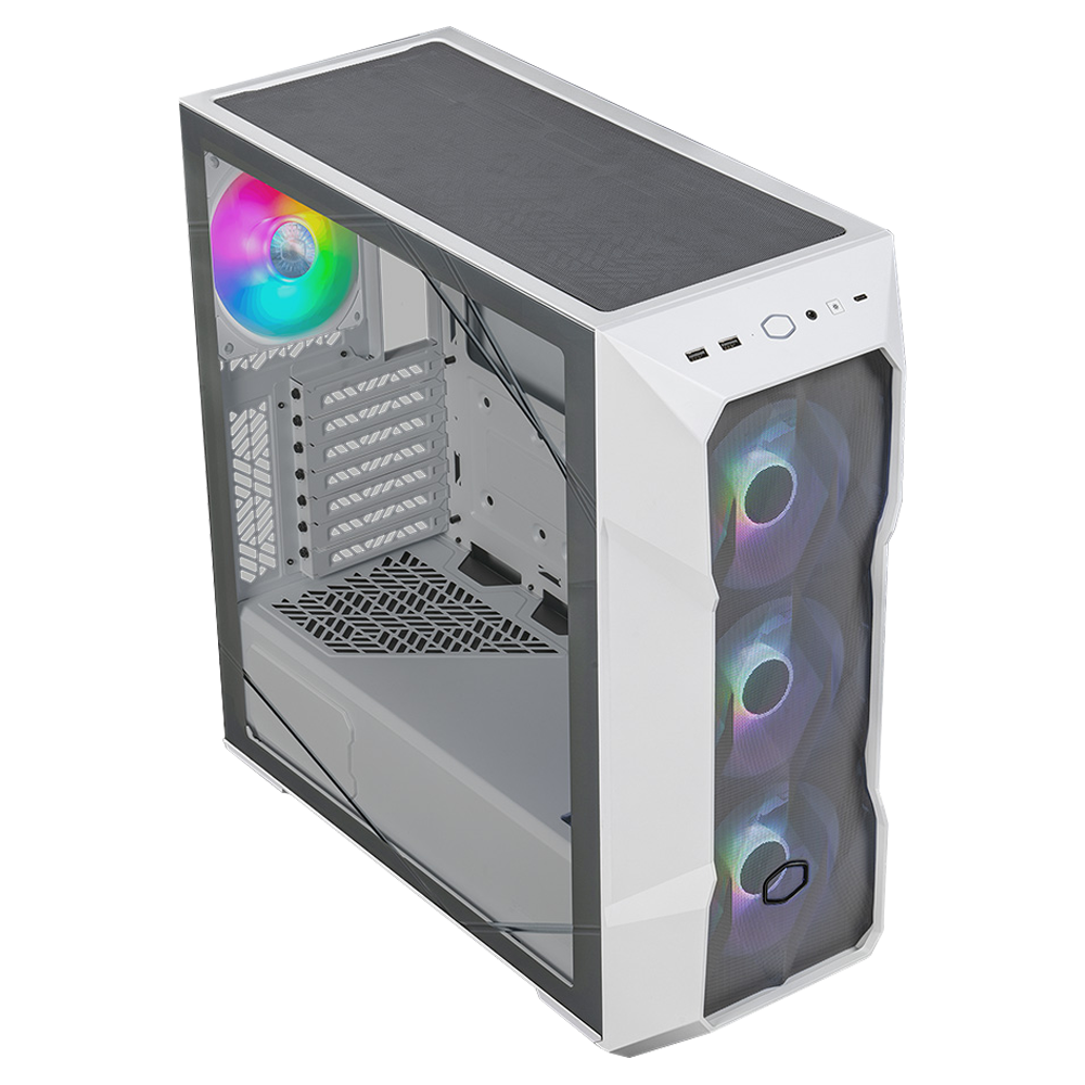 Cooler Master TD500 850W 80+Gold USB3.2 4x12cm Beyaz Kasa (TD500V2-WGNN85-STU)