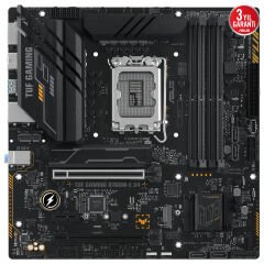 Asus Tuf Gaming B760m-E D4 1700P DDR4 Ses Glan Dp/Hdmi Sata3 Usb3.2 Matx