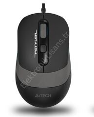 A4 Tech Fm10 Kablolu Optik Mouse Siyah/gri