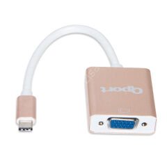 Qport (Q-TV) Type-C to VGA Çevirici
