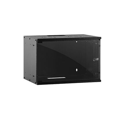 Zeytek SBX12U5340 Sohobox 12U 530x400mm Duvar Tipi Kabinet Demonte (Siyah)
