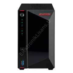Asustor AS5402T 2 Slot Tower NAS Celeron 2GHz Quad 4GB DDR4 2x2.5GBE