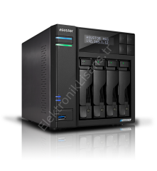 Asustor As6704T 4 Slot Tower NAS Celeron 2GHz Quad 4GB DDR4 2x2.5GBE